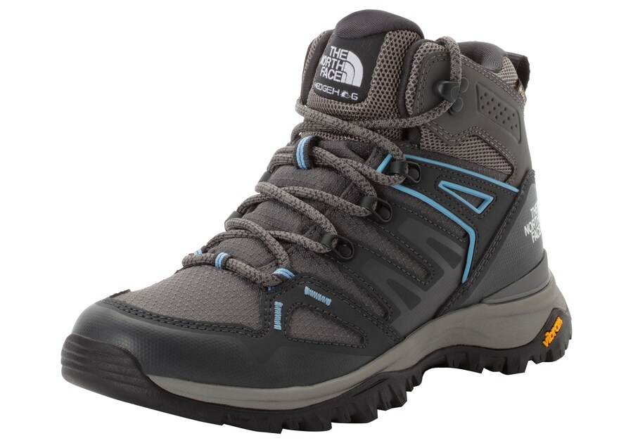Женские ботинки THE NORTH FACE спортивные комбинированные, серо-черный