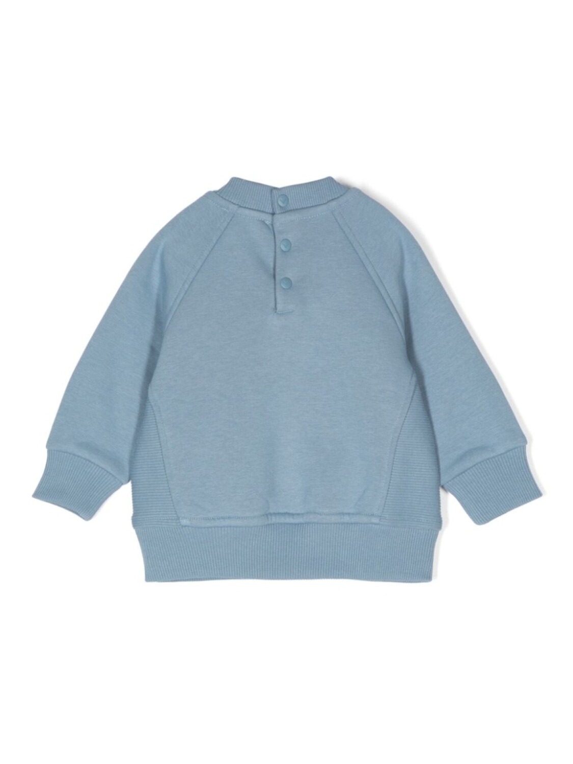 

Emporio Armani Kids толстовка из джерси с вышитым логотипом, синий