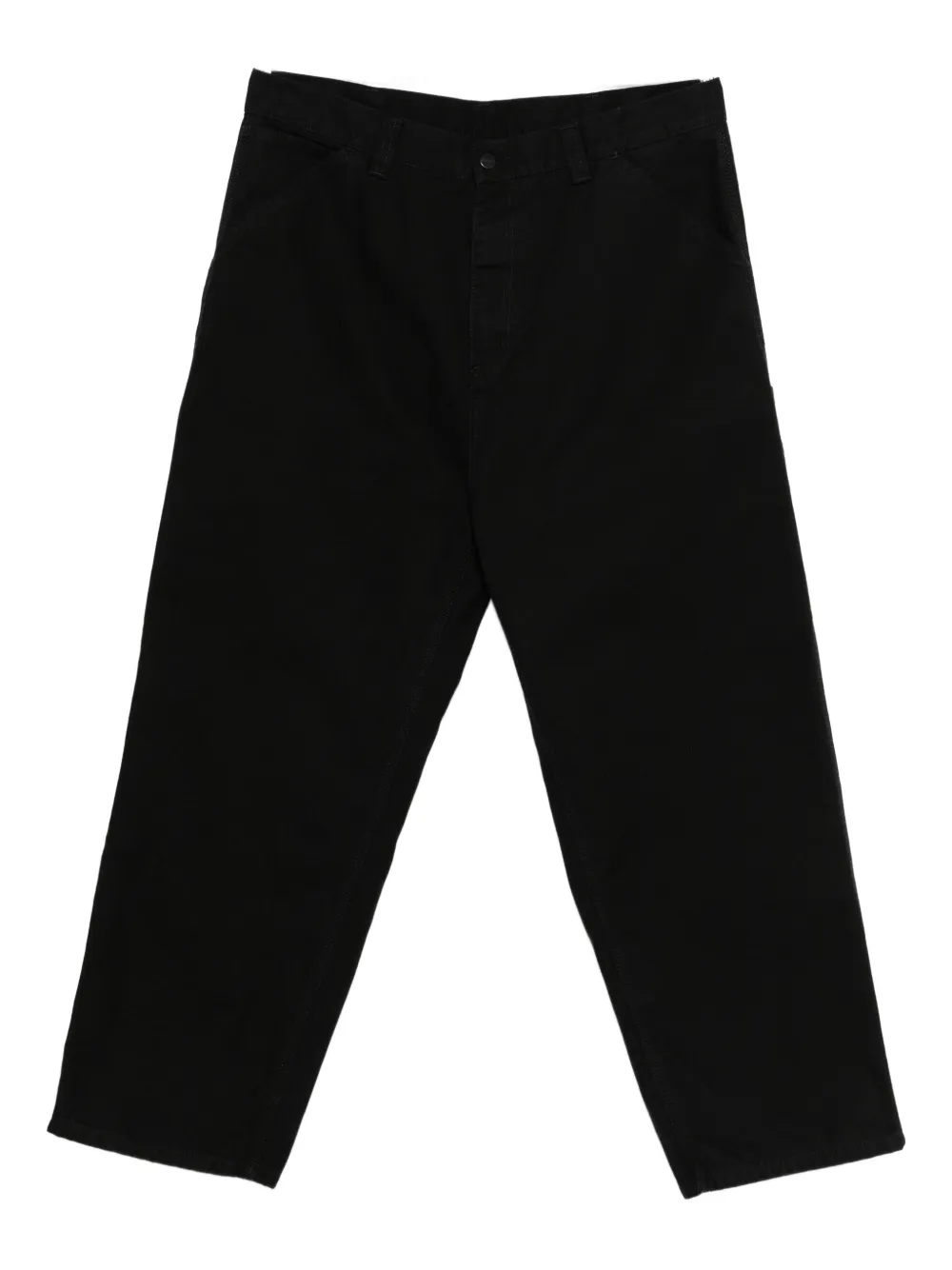 

Хлопковые брюки Carhartt Wip, черный