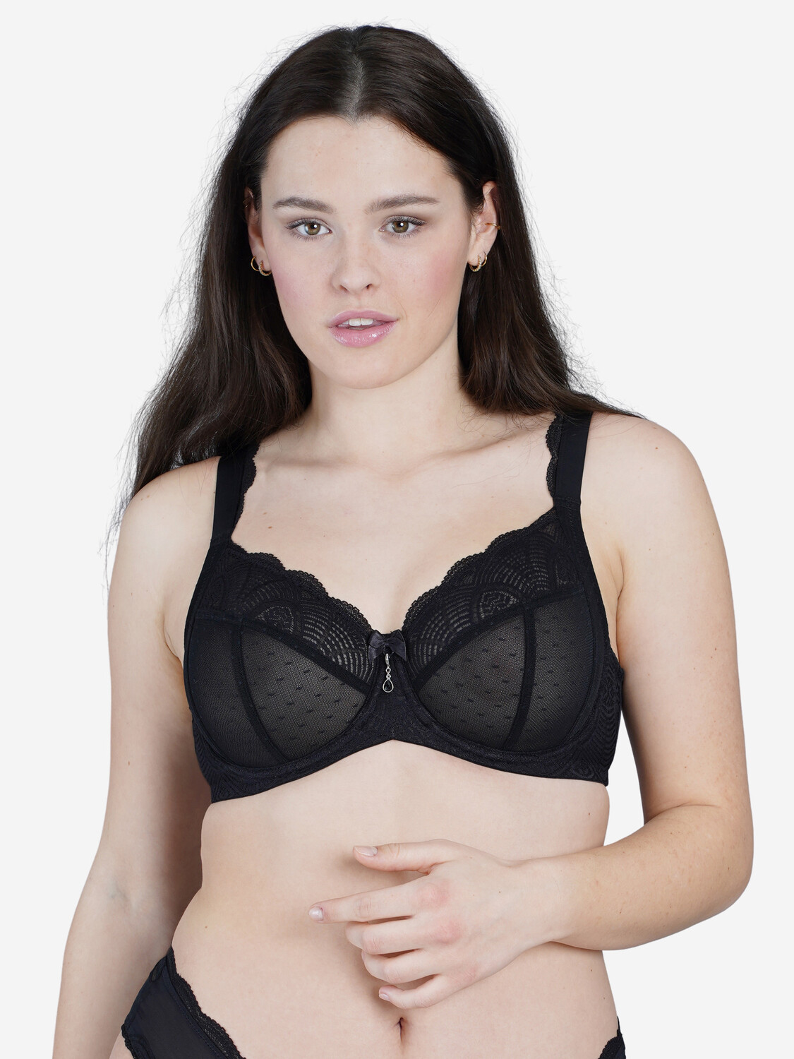 

Бюстгальтер с косточками SugarShape BH Clara Lace, цвет black lace
