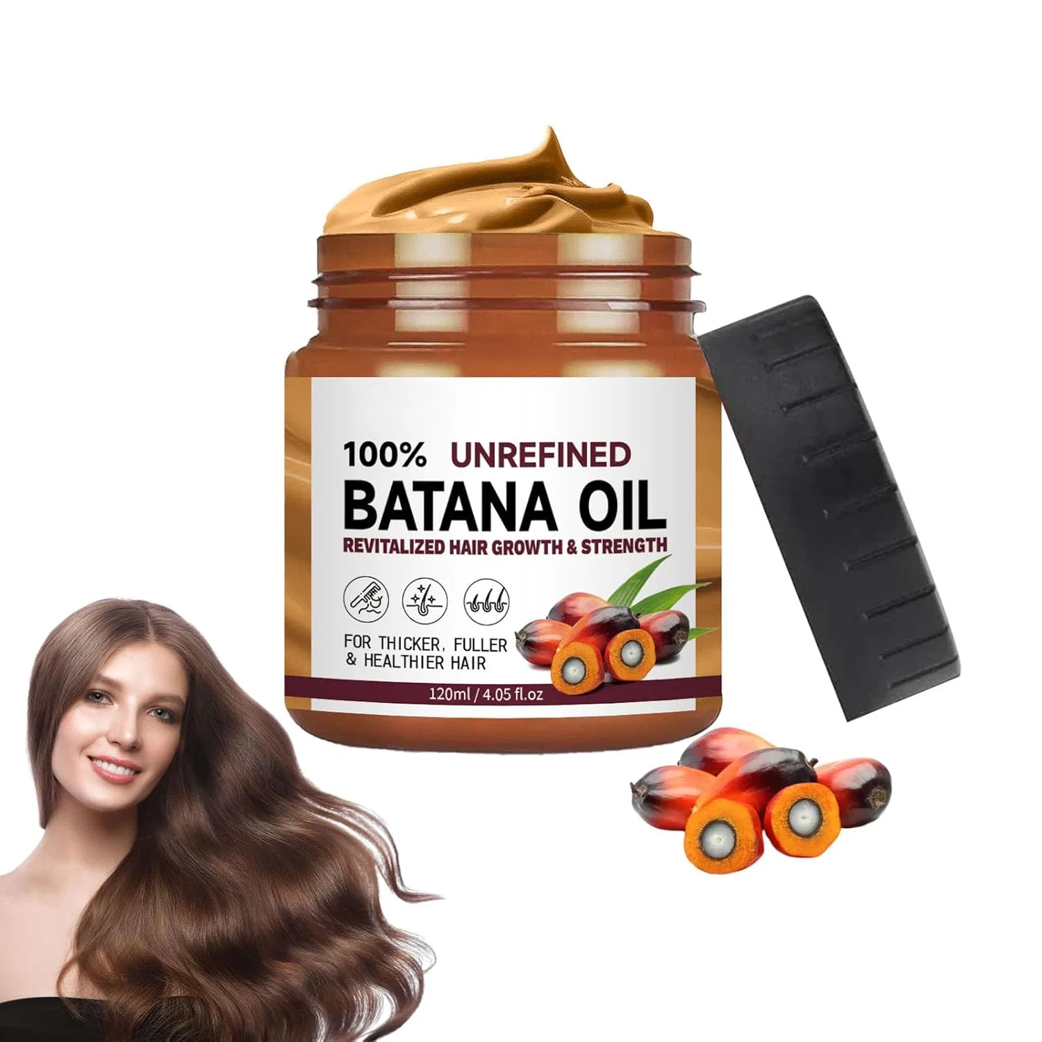 Органическое масло Batana для роста волос (120 мл) Housn, 120 Ml.