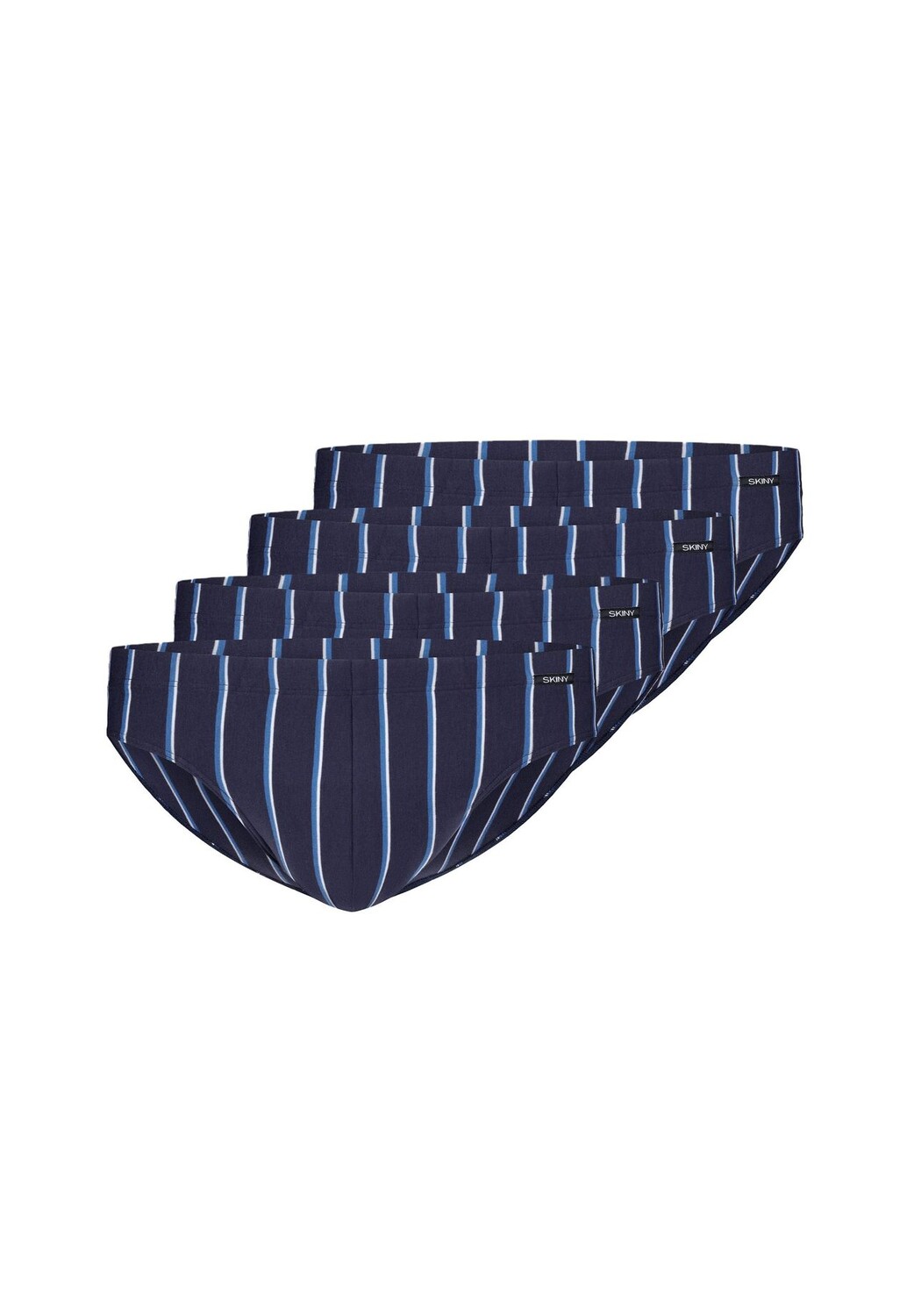 

Трусы / трусы, набор из 4 шт базовый SKINY, цвет Crownblue Stripes