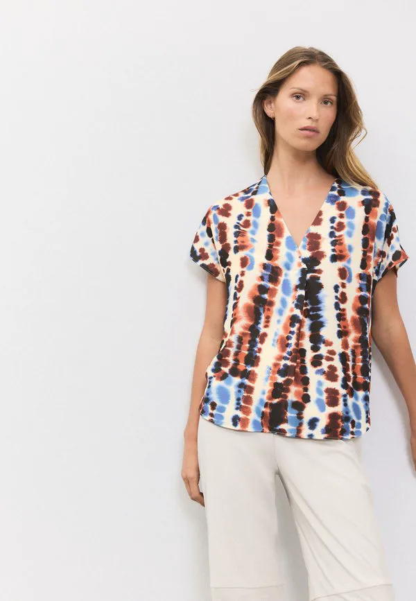 

Футболка стандартного кроя с коротким рукавом и принтом сверху Next, Blue/Orange Tie Dye Print, Оранжевый, Футболка стандартного кроя с коротким рукавом и принтом сверху Next, Blue/Orange Tie Dye Print