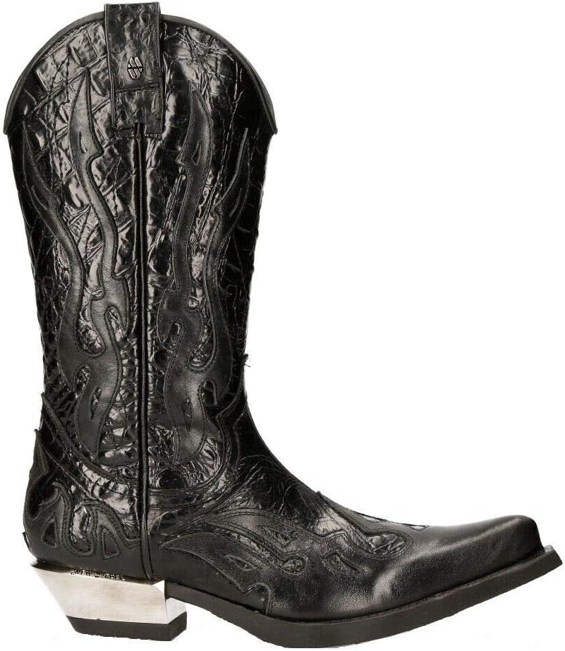 

Мужские ковбойские сапоги New Rock 7921 Flame Western, черный