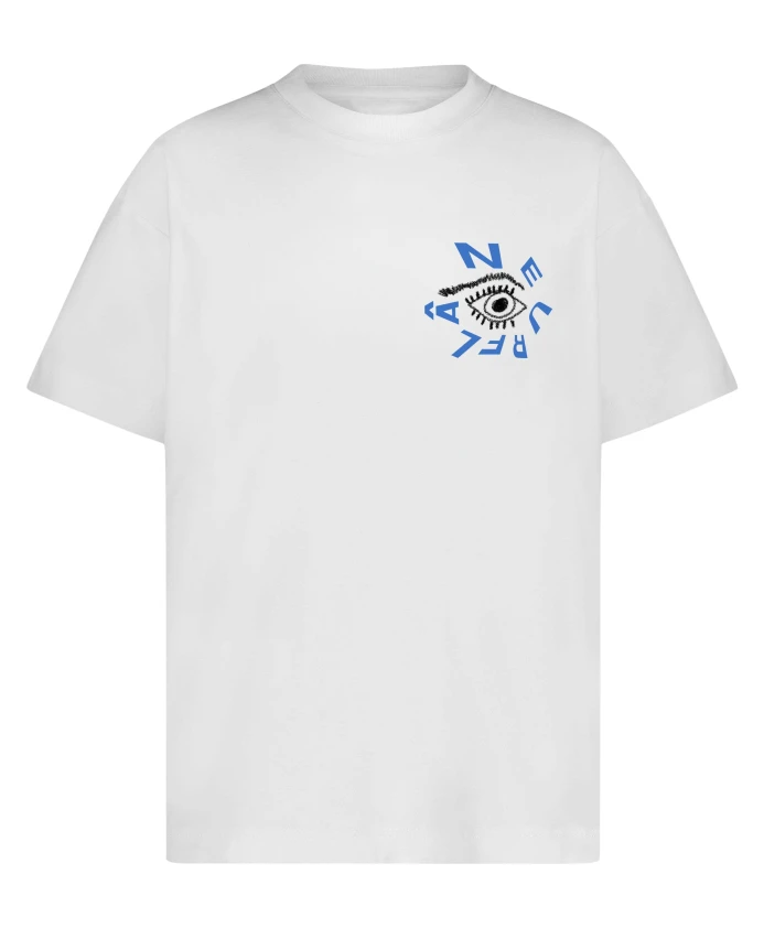 

Белая футболка зрителя с иллюстрацией FlãNeur, белый