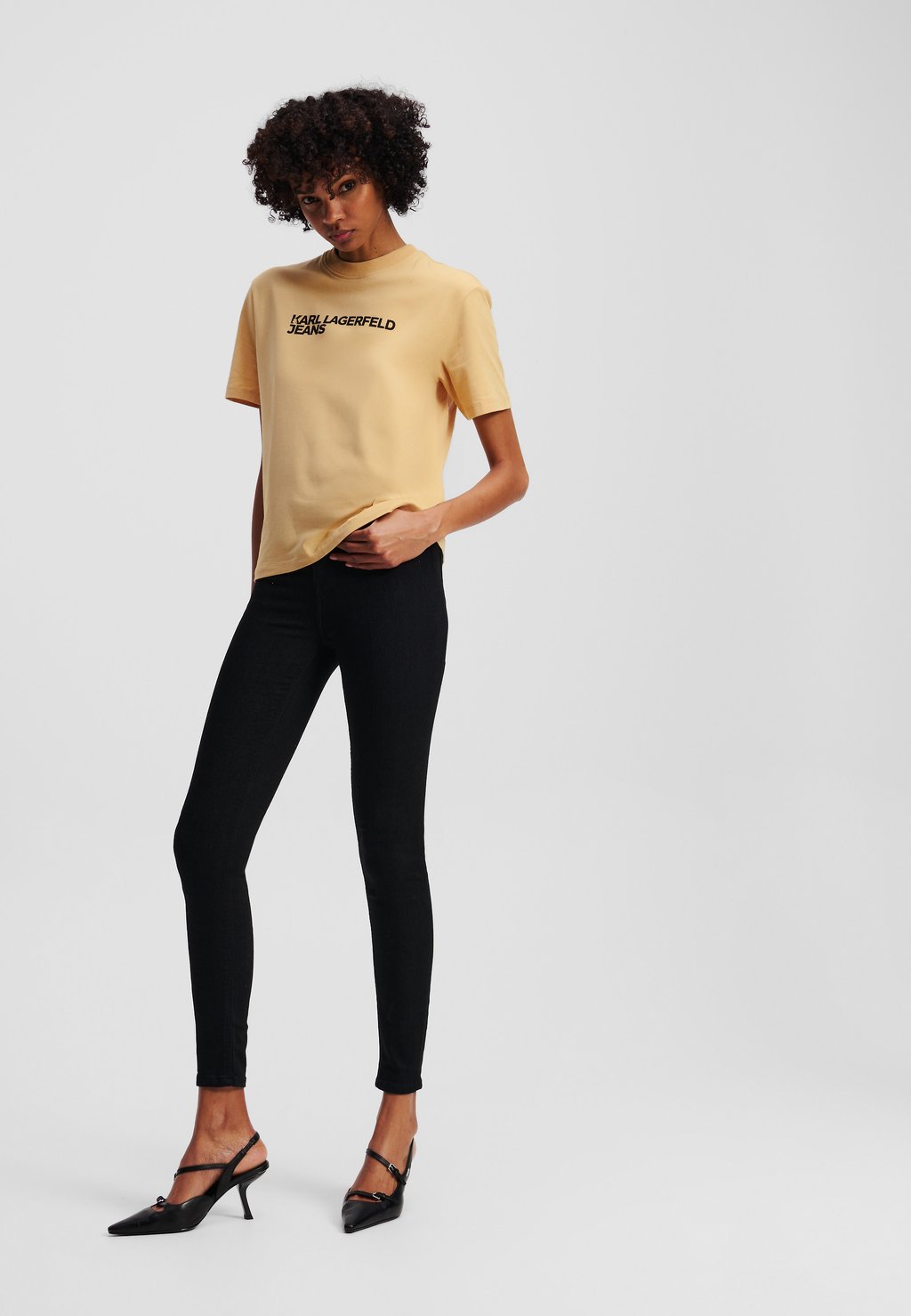

Джинсы скинни Karl Lagerfeld Jeans, черный
