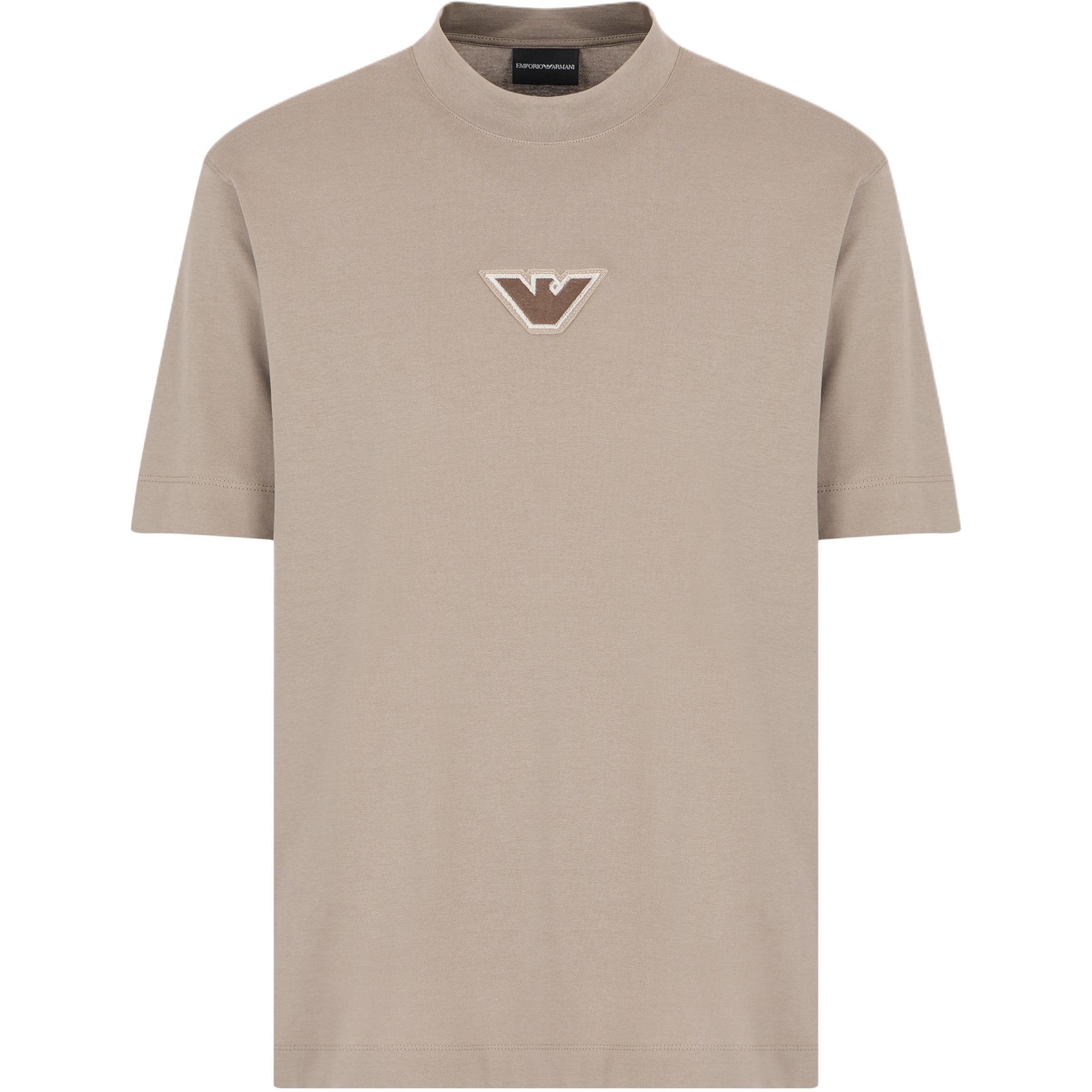 

EMPORIO ARMANI Футболка мужская цвета хаки