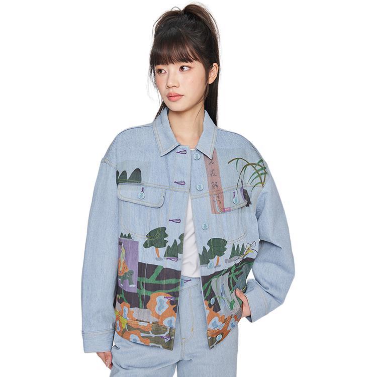 

Lee Джинсовая куртка женская светло голубая, Light Blue