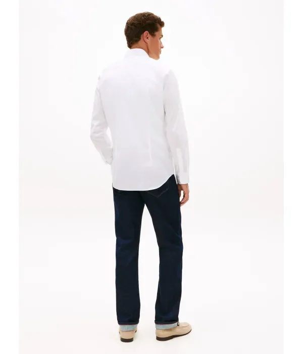 Рубашка slim fit Tommy Hilfiger, белый — фото 3
