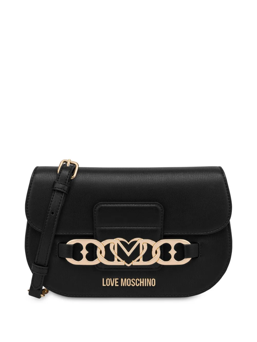 

Сумка через плечо с цепочкой Love Moschino, черный