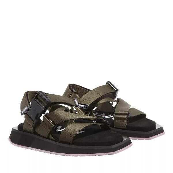 

Сандалии performance webbing sandal Ganni, зеленый