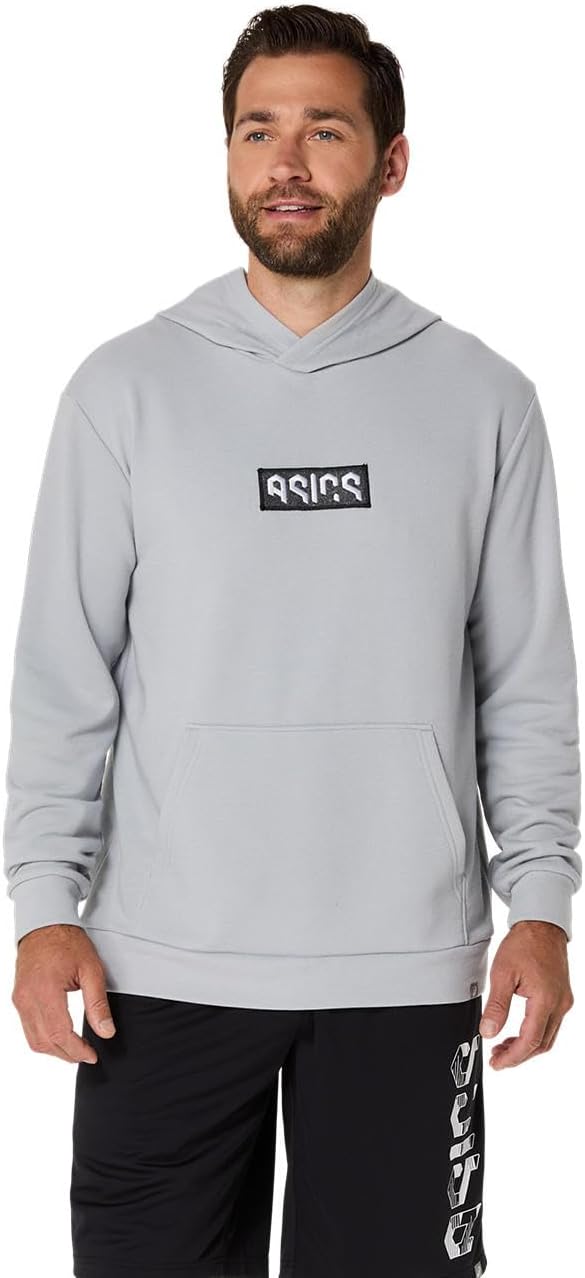 

Мужская толстовка ASICS Hex Graphic French Terry Hoodie (2031E483), серый