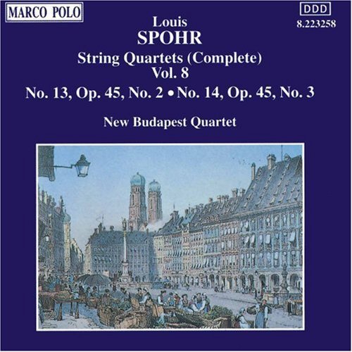 

CD диск Spohr / New Budapest Quartet: Vol. 8-STR Quartets