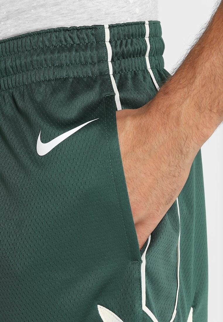 Спортивные шорты Milwaukee Bucks Nba Swingman Short Nike, цвет fir/flat opal/opal/white — фото 4