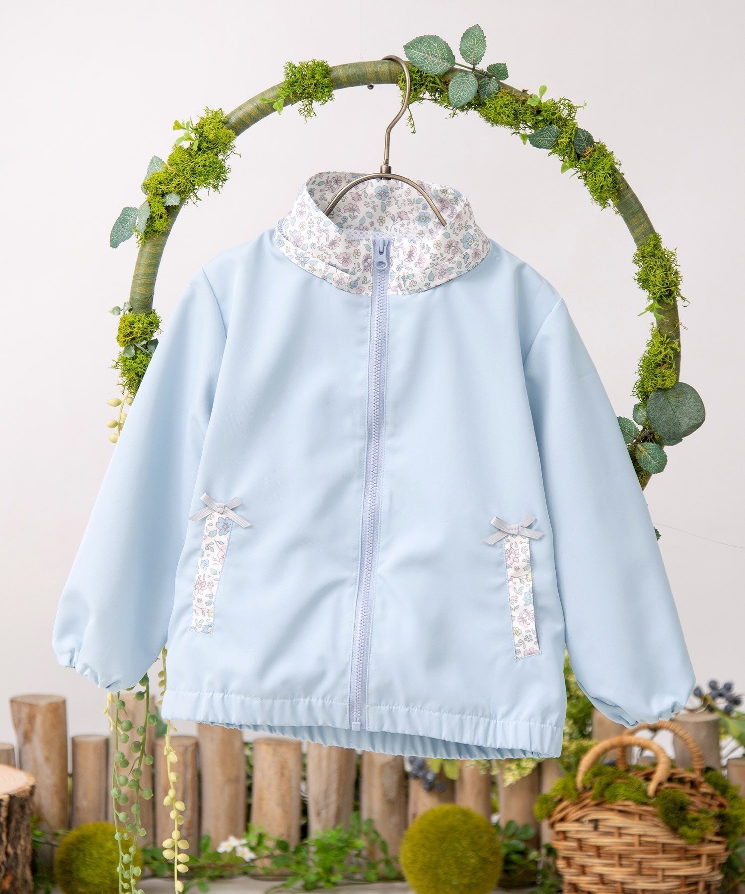 Ветровка с оборками из тюля, защищающая от УФ-излучения Panpantutu, French Blue — фото 4