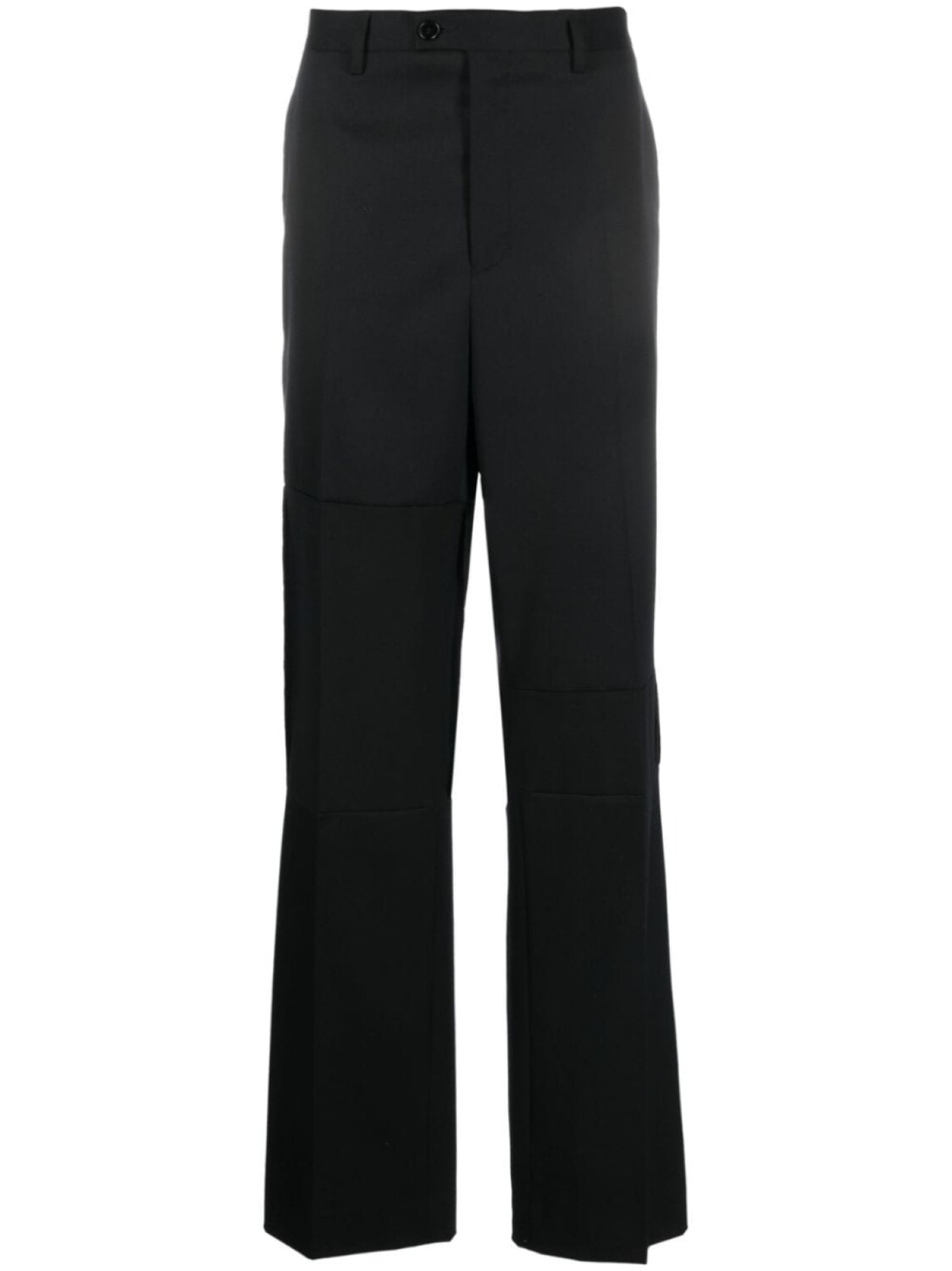

MM6 Maison Margiela брюки с декоративной строчкой, черный