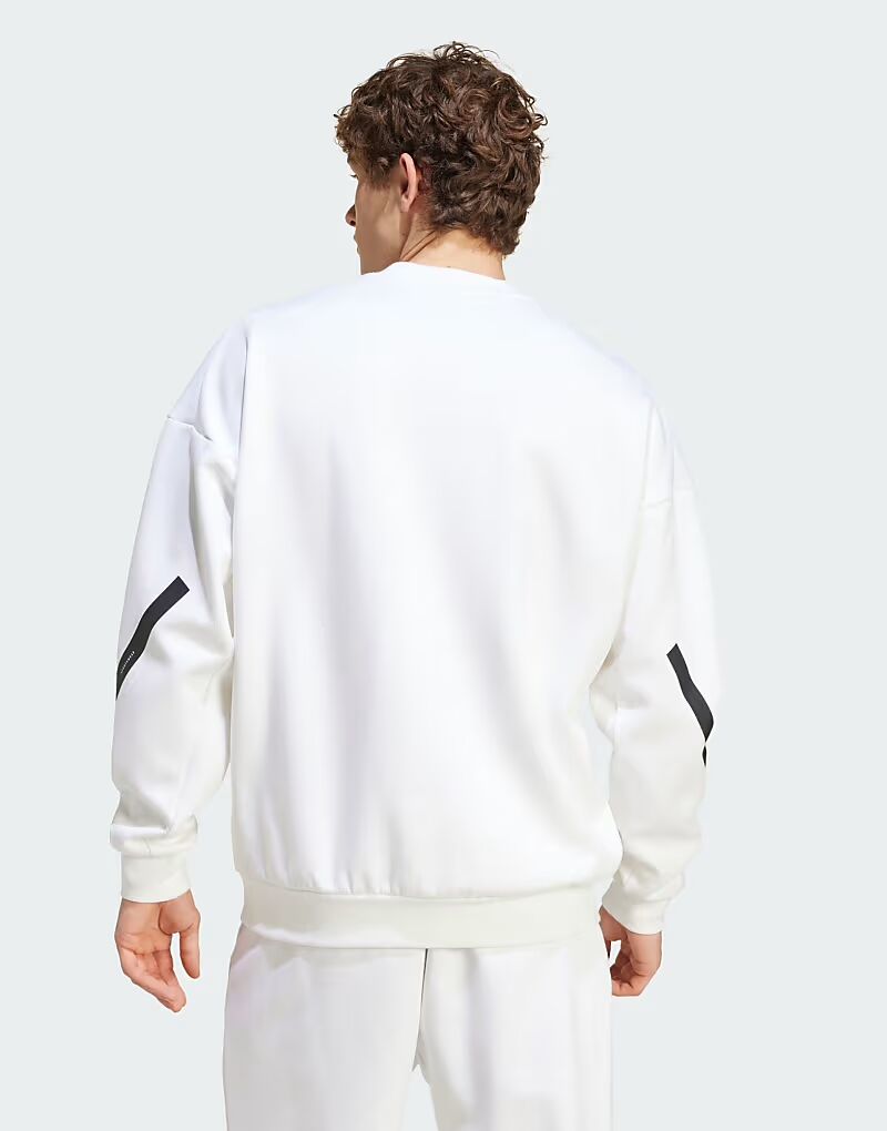 Толстовка Adidas Originals zne белого цвета Adidas Performance — фото 3