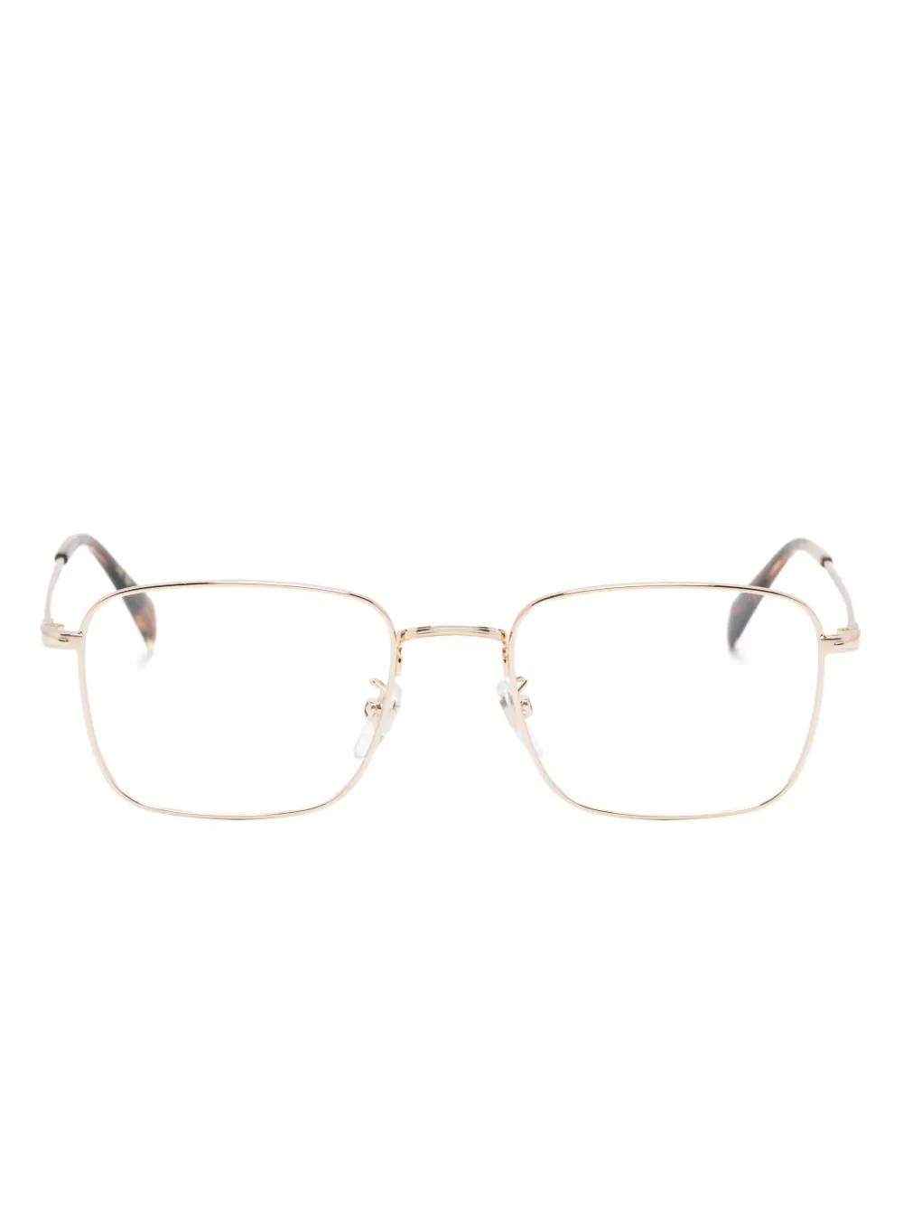 

Очки в квадратной оправе Eyewear by David Beckham, золотой