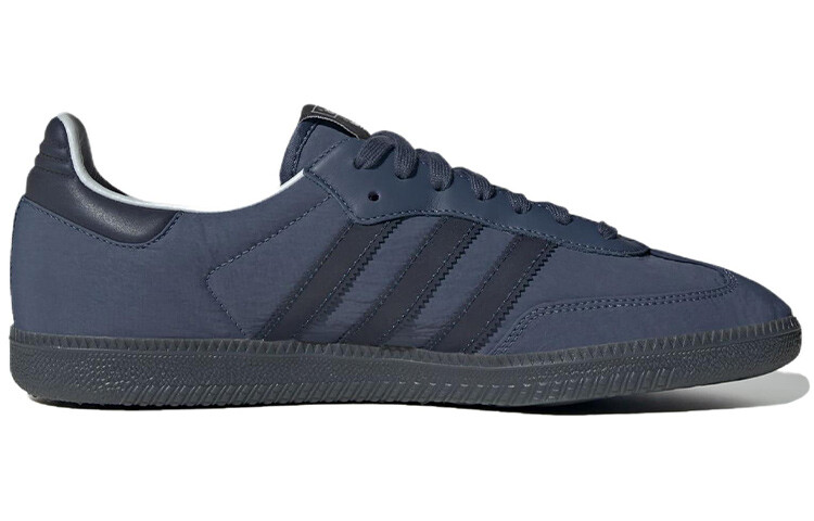 Мужские кроссовки для скейтбординга adidas originals Samba, Navy — фото 2