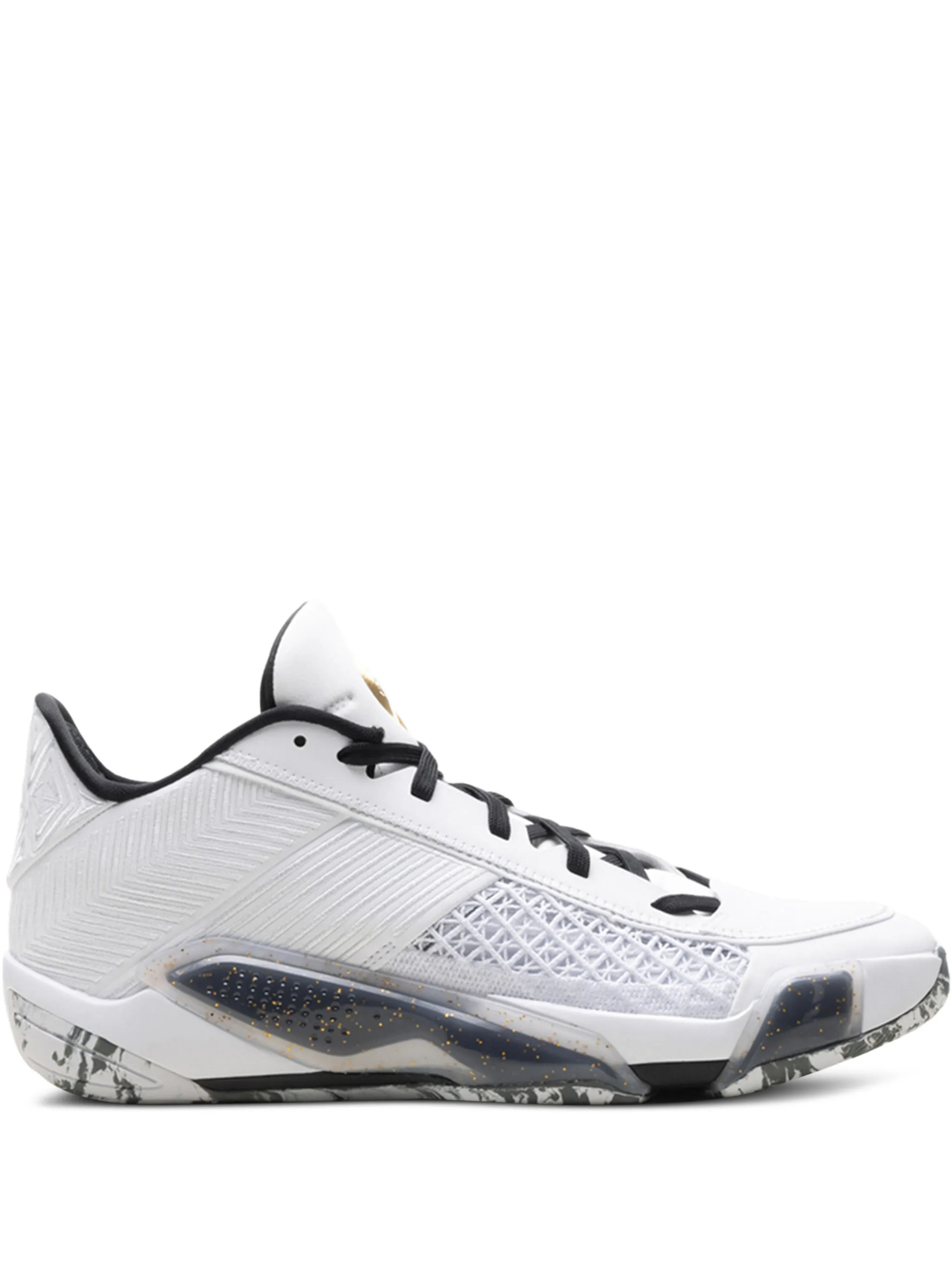 

Кроссовки 38 Low/ Metallic Jordan, белый