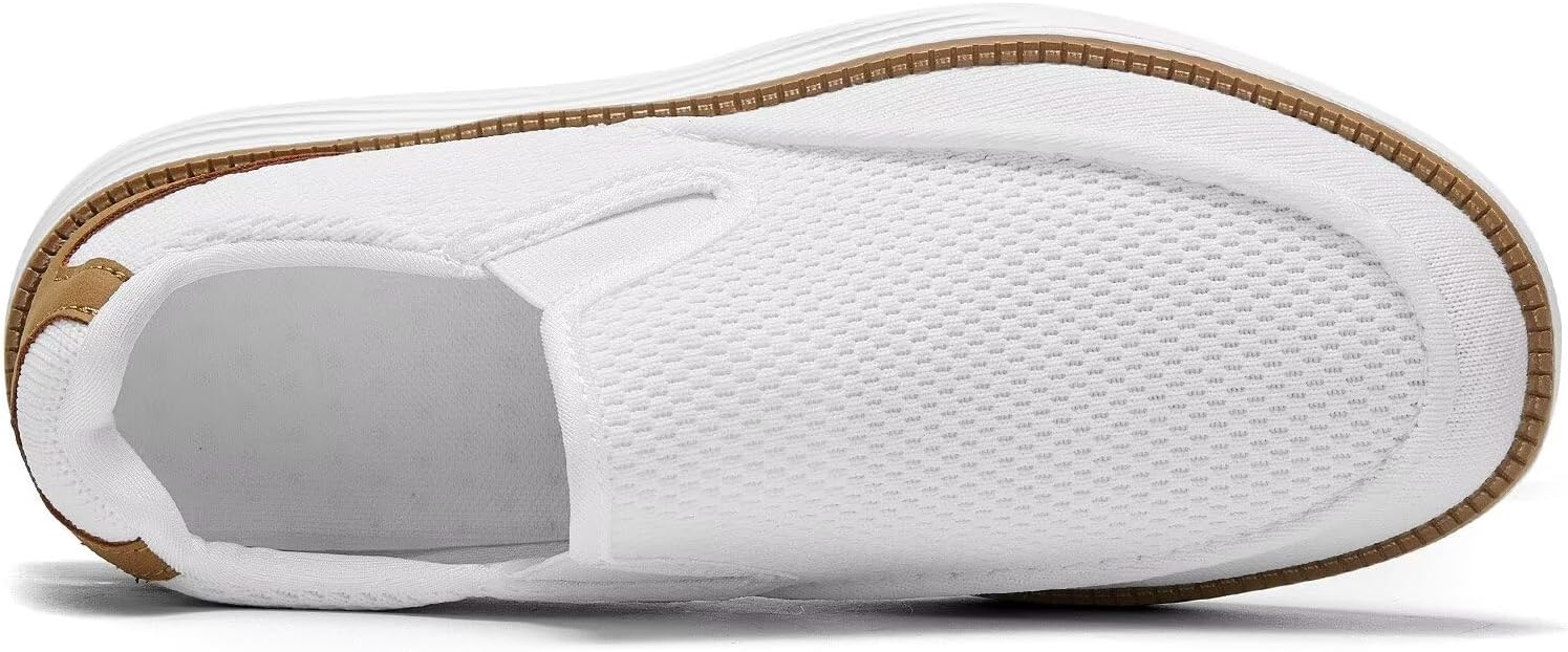 Повседневные лоферы Slip On Vooncosir, белый — фото 4
