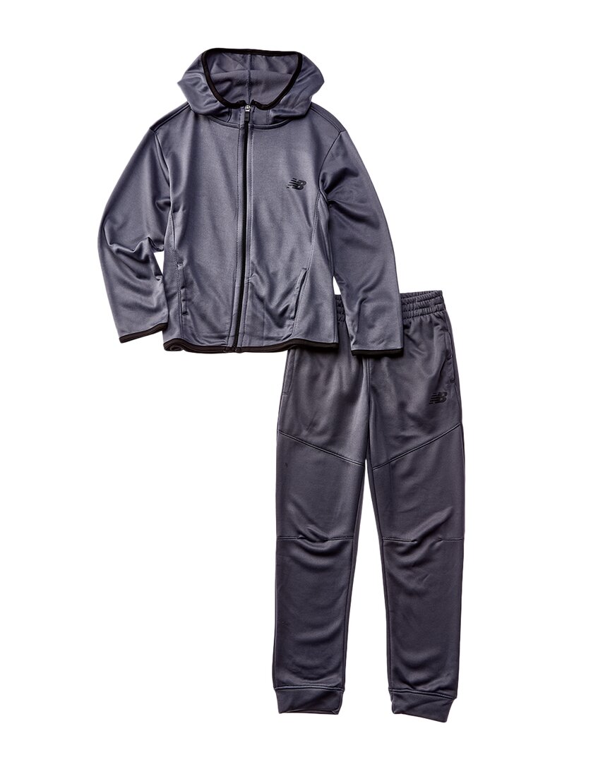 

Комплект из двух предметов из технологического флиса New Balance, серый