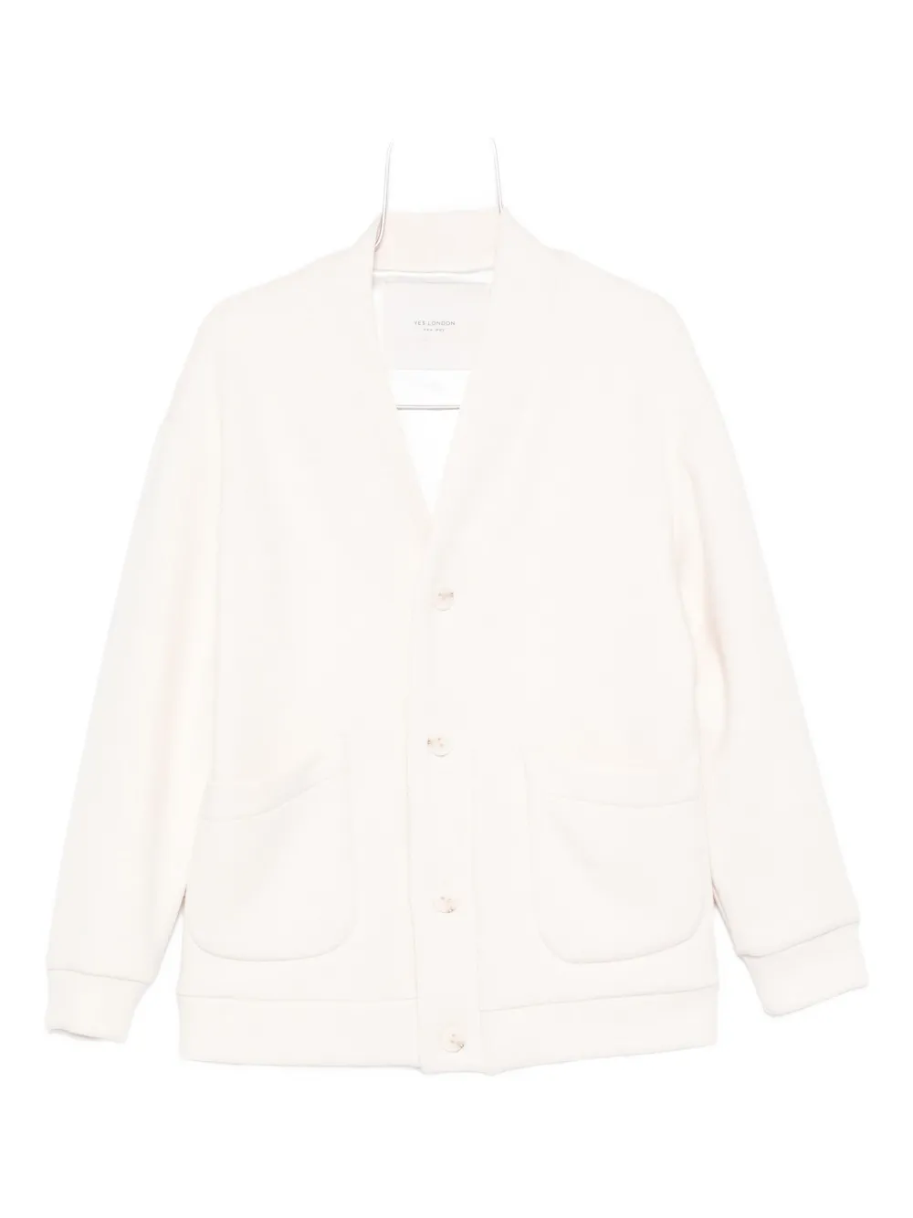 

Кардиган с V-образным вырезом Yes London, белый