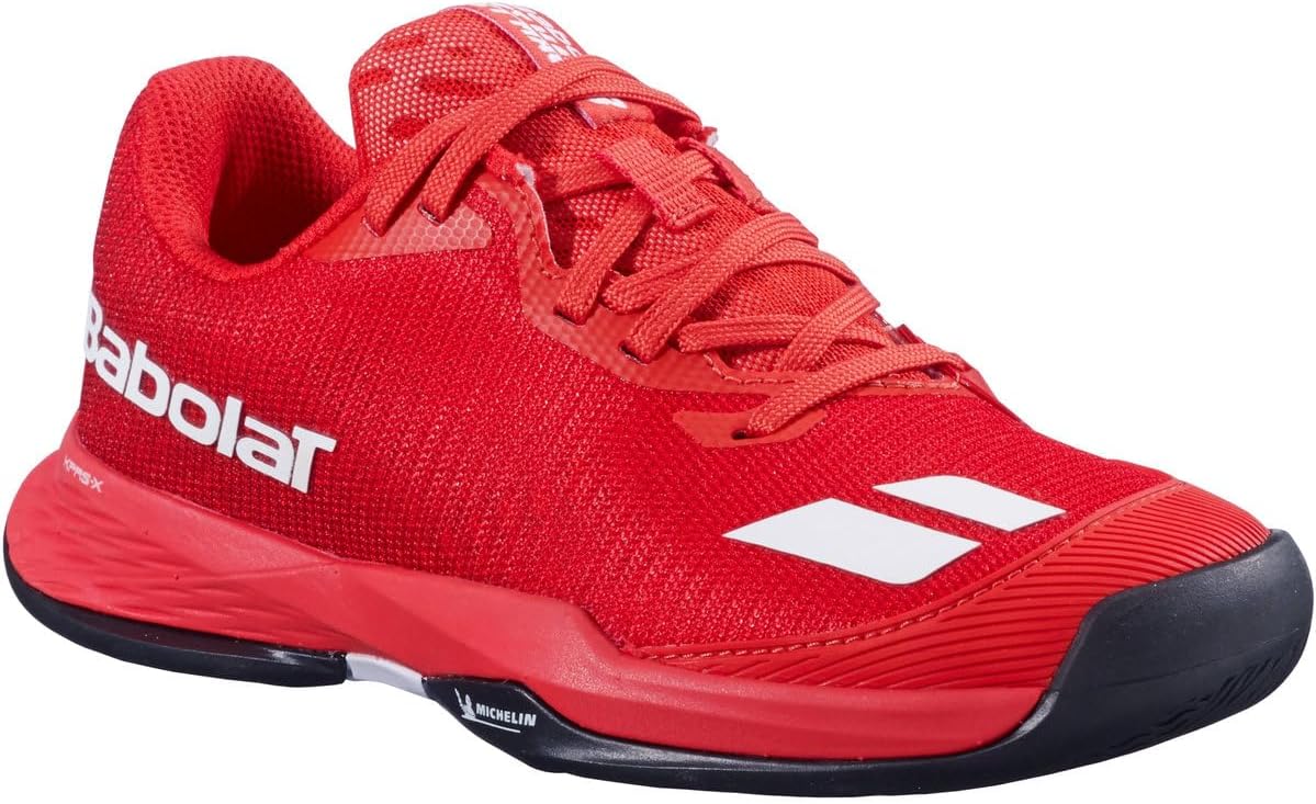 Теннисные кроссовки Babolat Junior Jet Mach 3 для всех покрытий, белый — фото 2