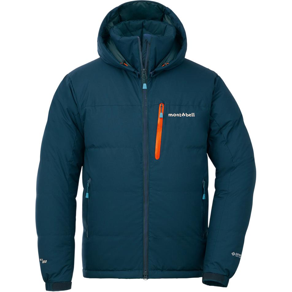 

MONTBELL Парка мужская, сине-черная