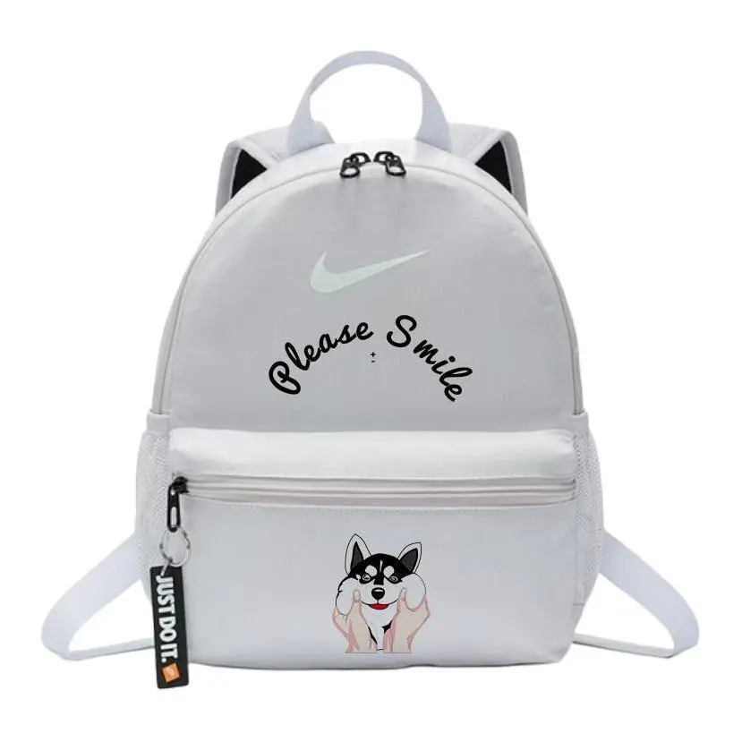 

Nike Тканевый рюкзак унисекс дикой природы серый, Puppy Letter