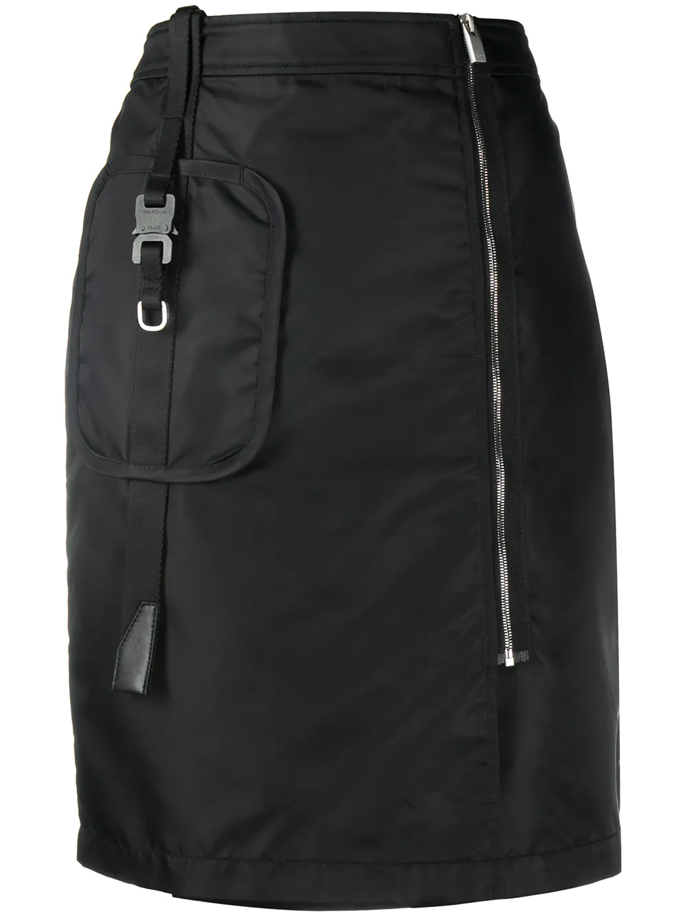 

Юбка с завышенной талией на молнии 1017 ALYX 9SM, черный