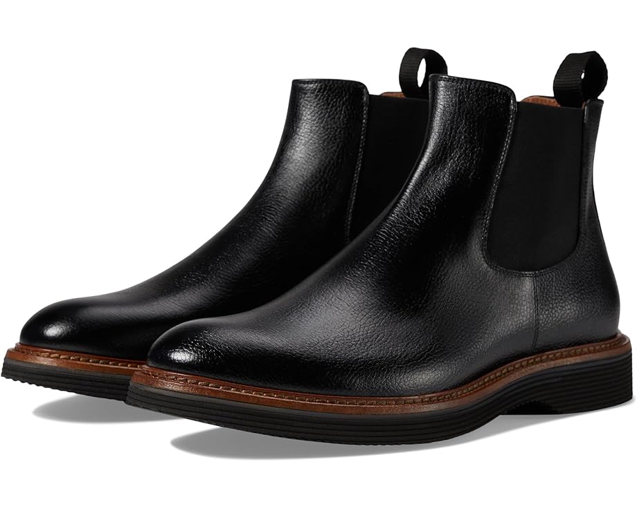 

Ботинки Johnston & Murphy Collection Jenson Chelsea Boot, цвет Black Tumbled Calfskin