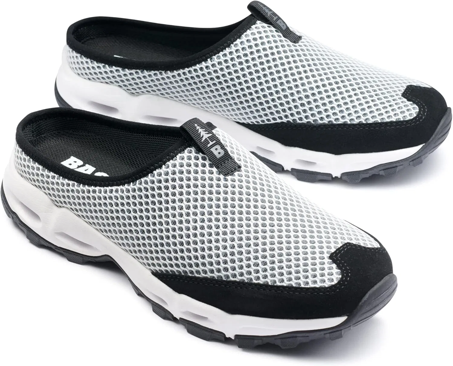 Шлепанцы BASS Outdoor Herren Aqua MeshWassersportschuh, White — фото 2
