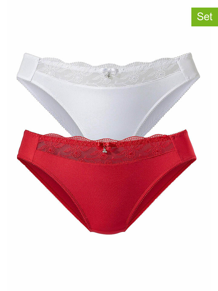 

Трусы nuance 2er Set, цвет weiß/rot