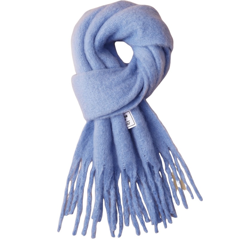 

Шарф из полиэстера вязаный для женщин WARRIOR, sea синий