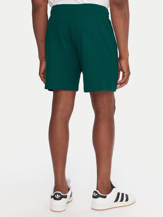 Спортивные шорты regular fit Essentials Trefoil JW1040 Adidas, зеленый — фото 3