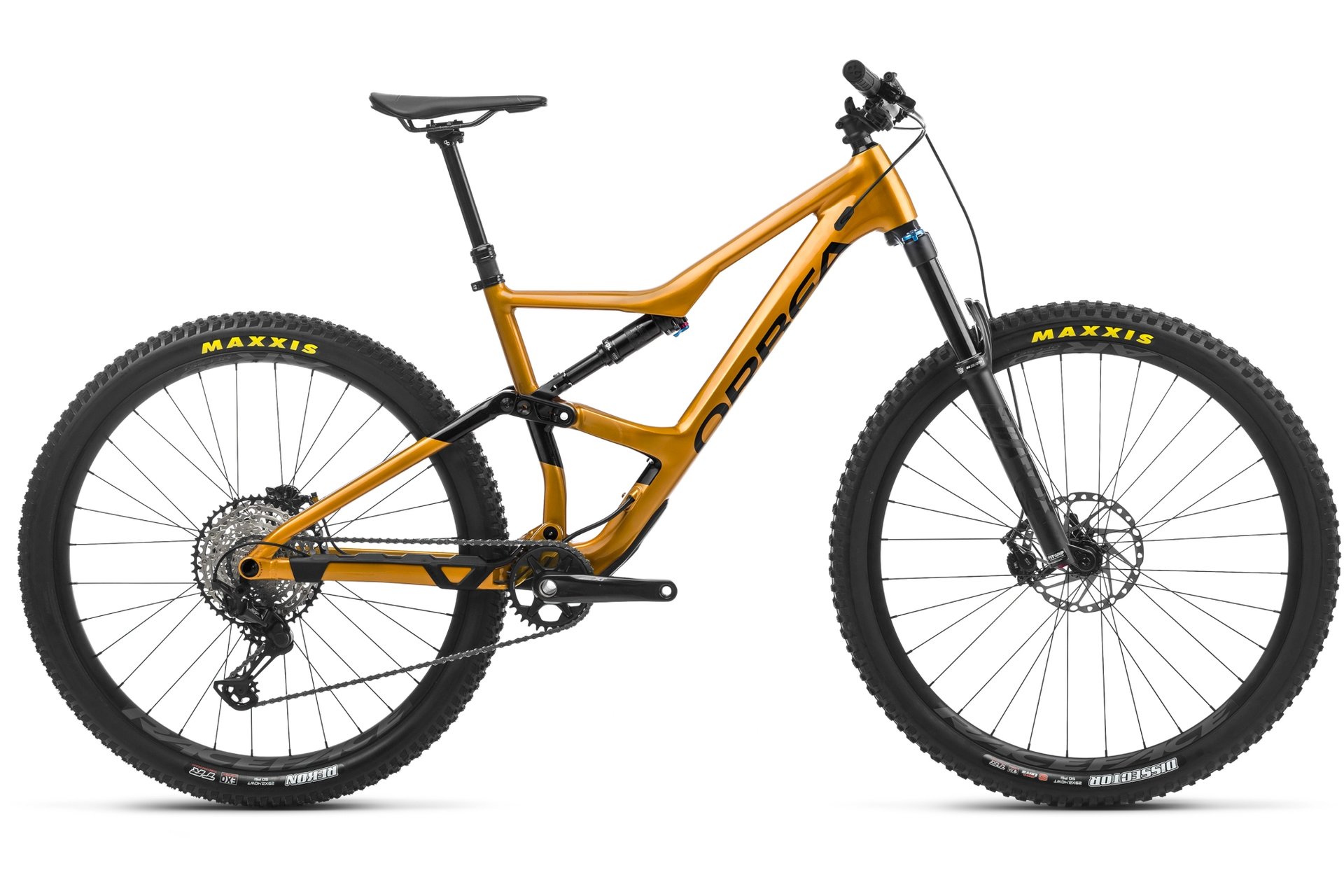 

Горный велосипед Orbea Occam h10 - 29 дюймов - fully, orange | orange - black (gloss)