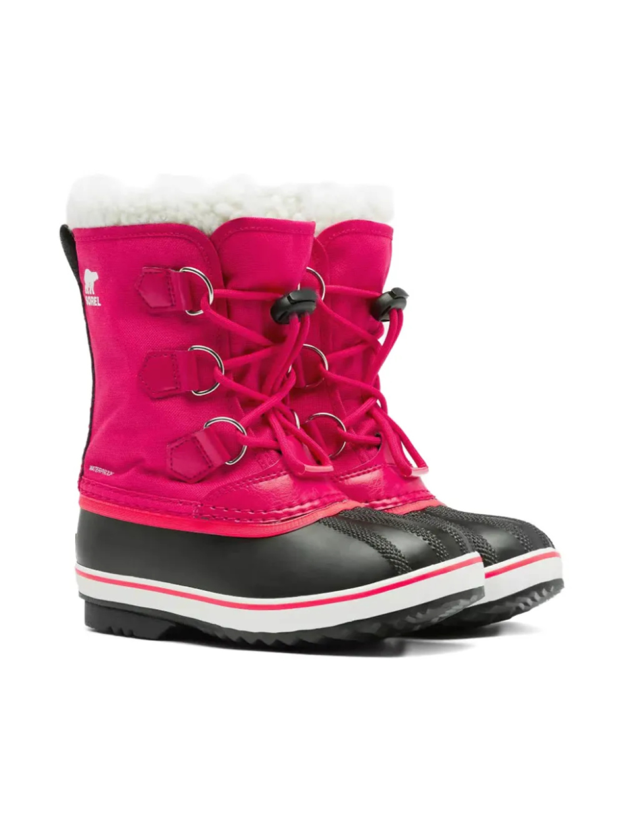 

Ботинки для снега SOREL KIDS Yoot Pac со шнуровкой, розовый