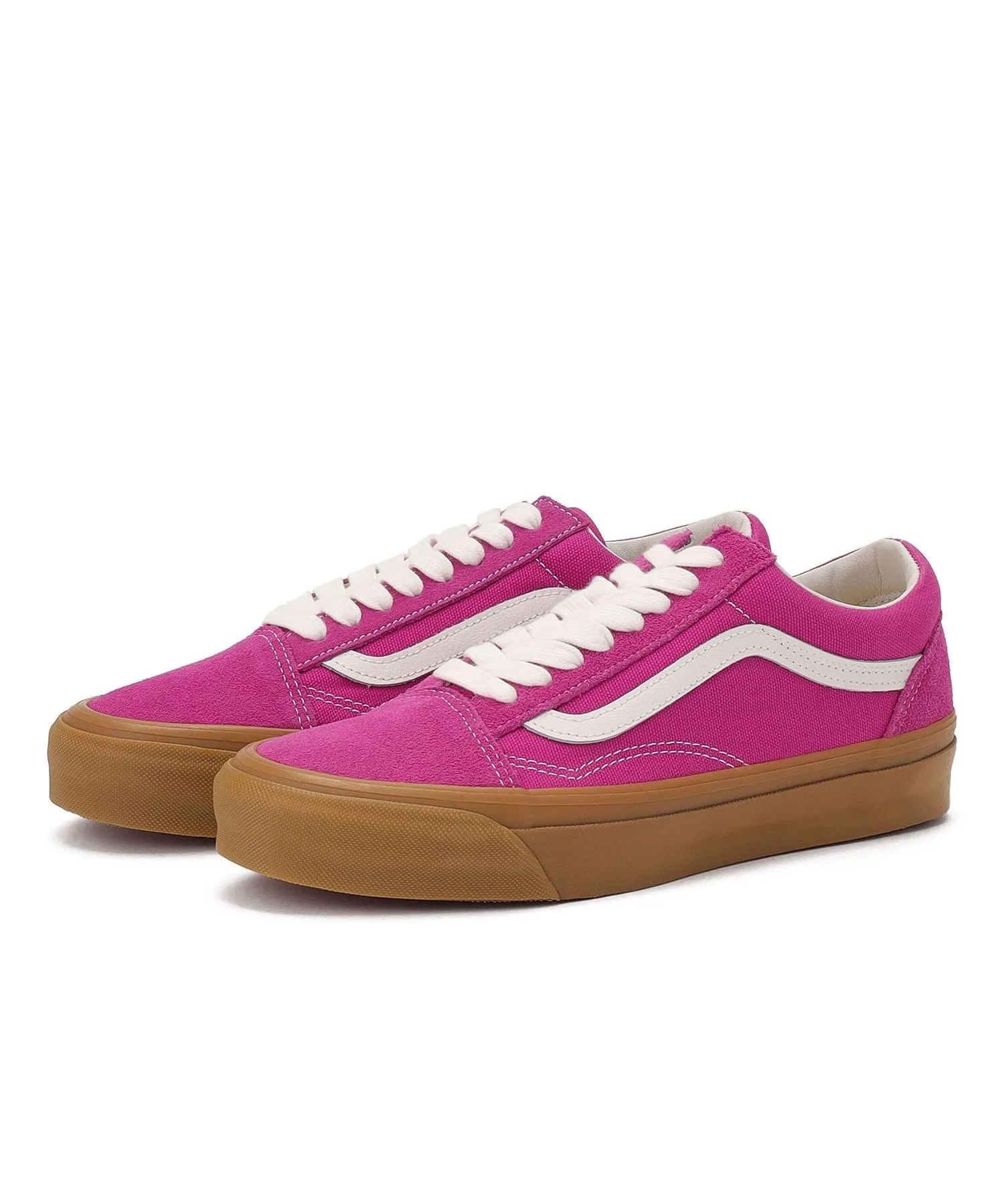 Унисекс кеды из синтетических материалов VANS PREMIUM OLD SKOOL розовые — фото 3