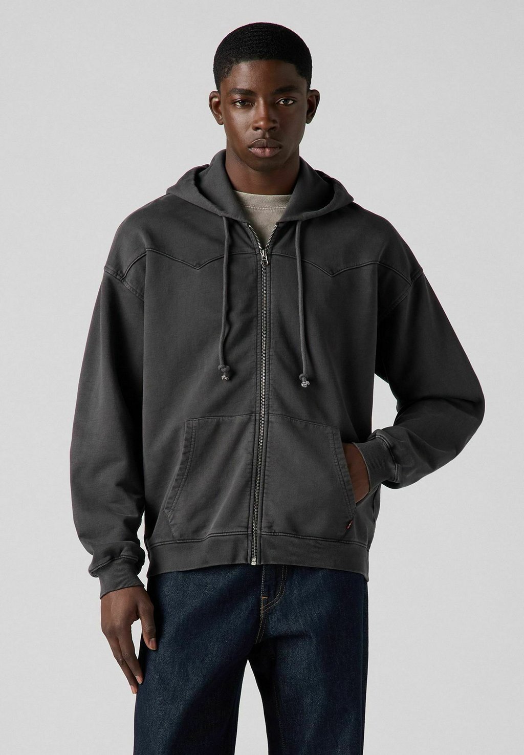 

Толстовка на молнии LOWELL WESTERN FULL ZIP SWEATSHIRT Levi's, черный