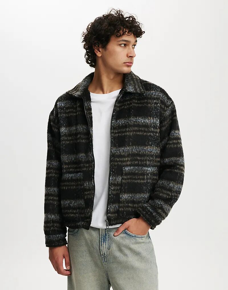 

Куртка Харрингтон черного цвета Cotton:On