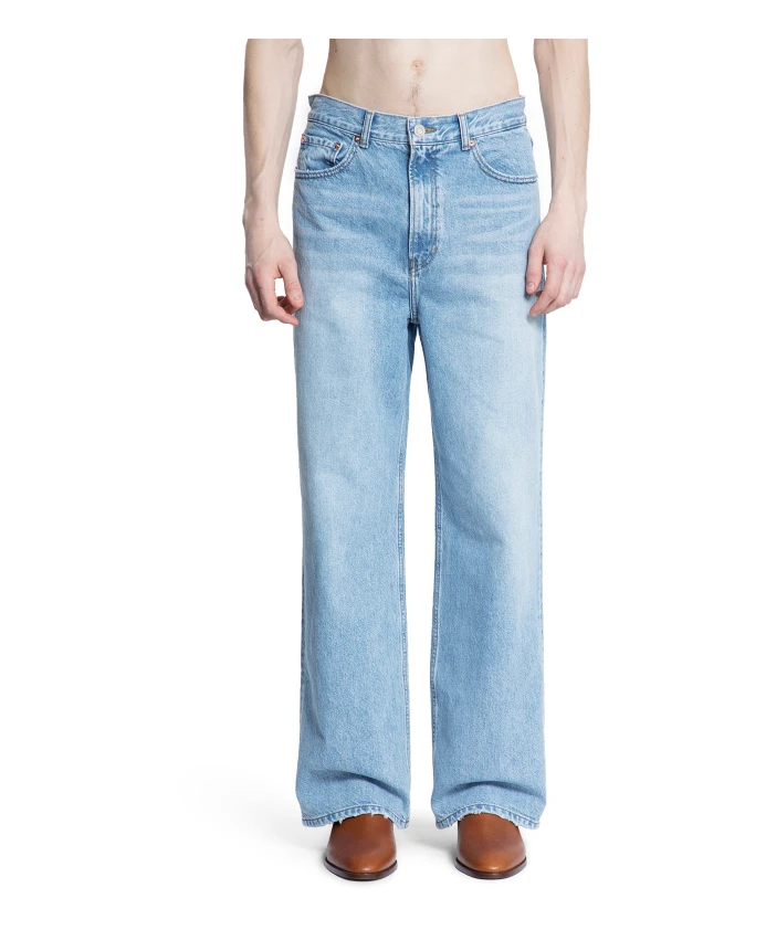 

Свободные, широкие, мешковатые джинсы, светло-голубые Recto, синий