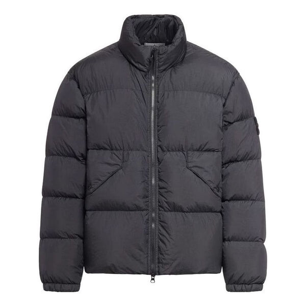 

Куртка puffer down jacket 'black' Stone Island, черный