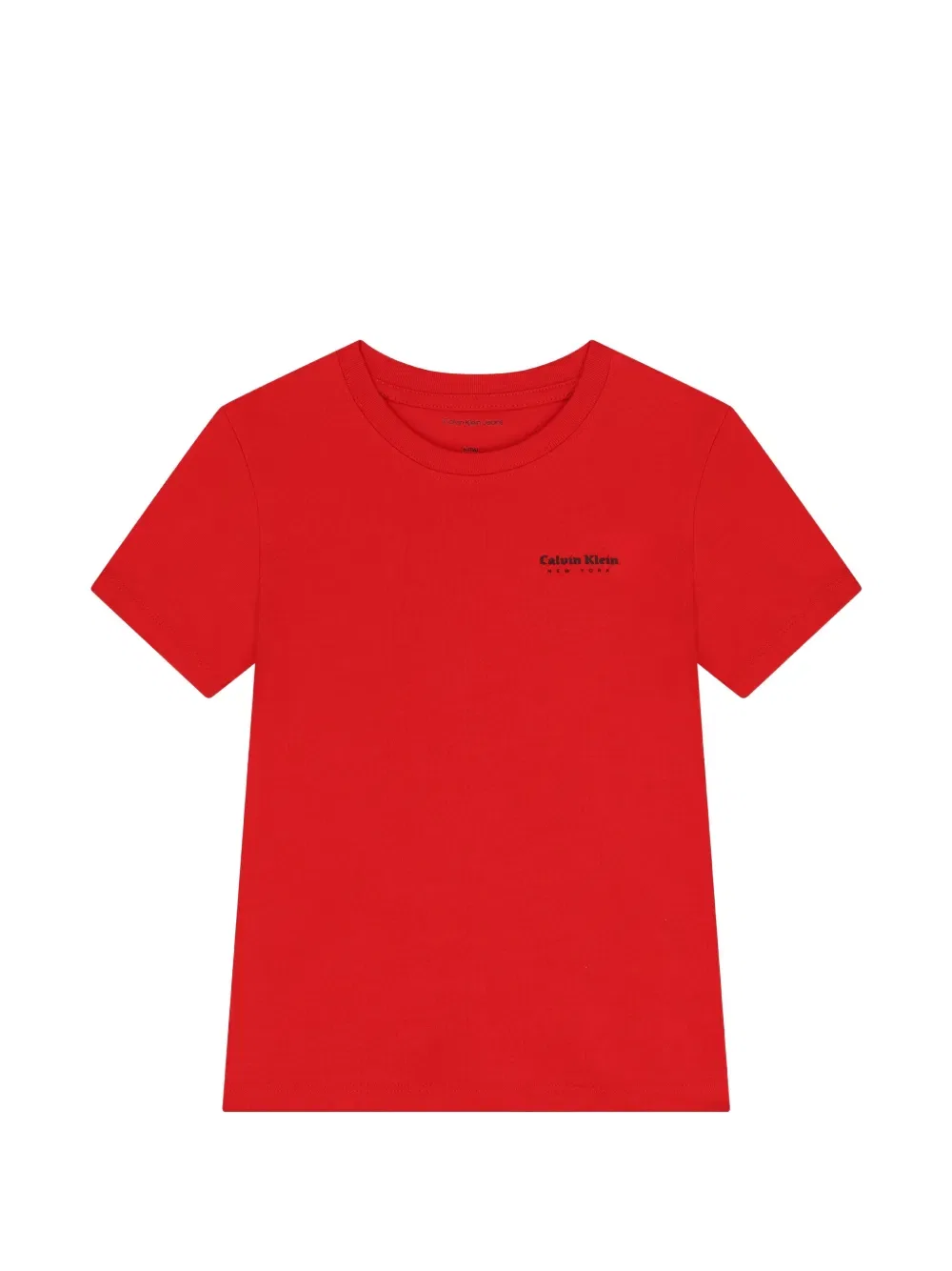 Футболка с круглым вырезом Calvin Klein Kids, красный