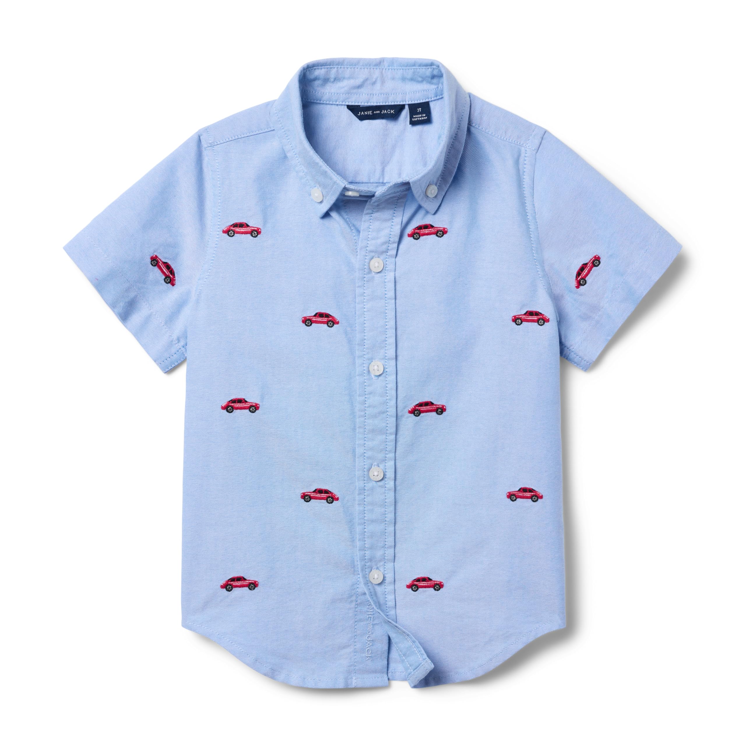 

Рубашка Janie and Jack Nautical Embroidered Shirt, цвет Multi Color