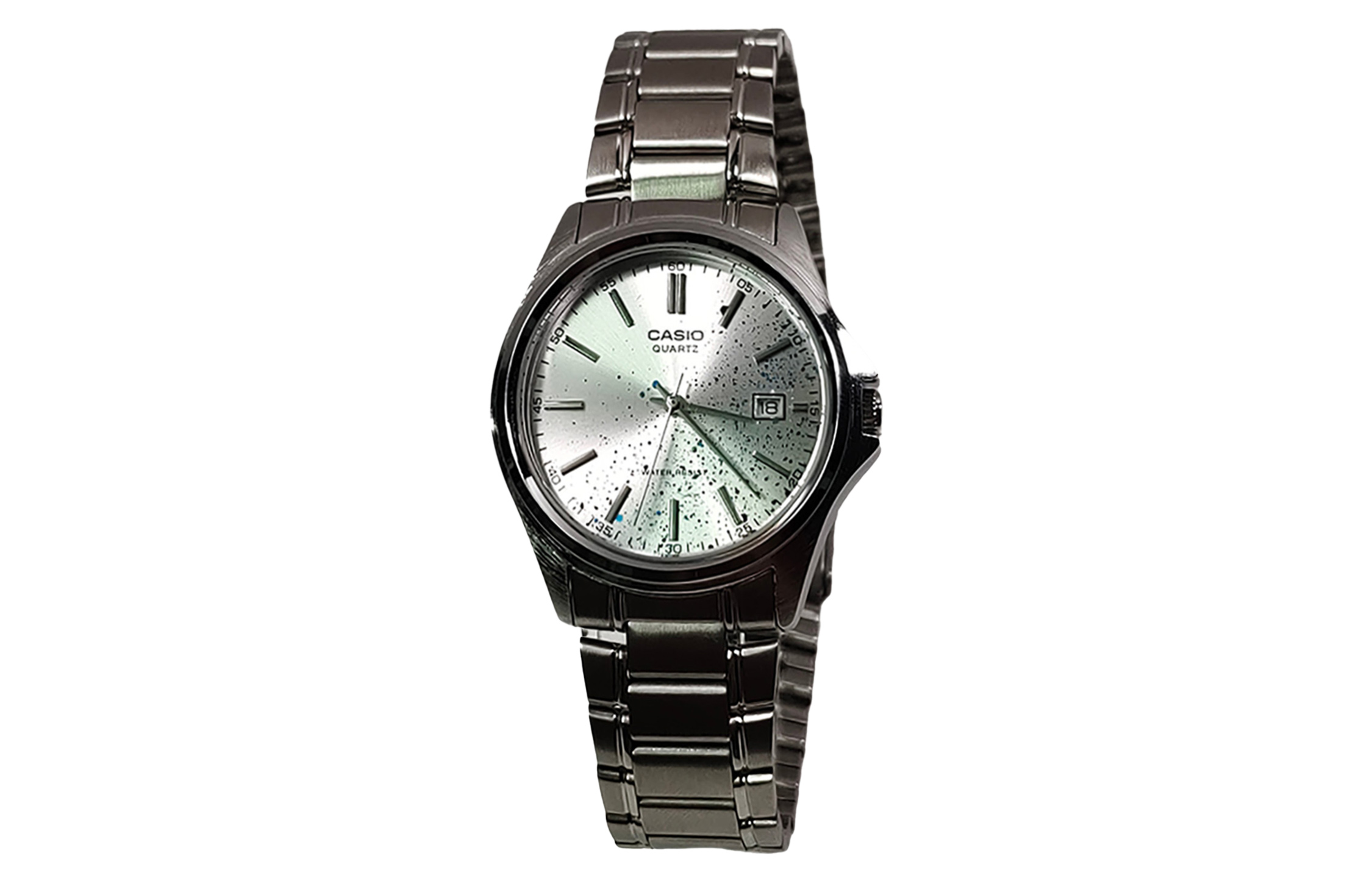 

CASIO Часы Retrofit Series Quartz Movement Stainless Steel Strap Watch Men's Watch Silver Dial