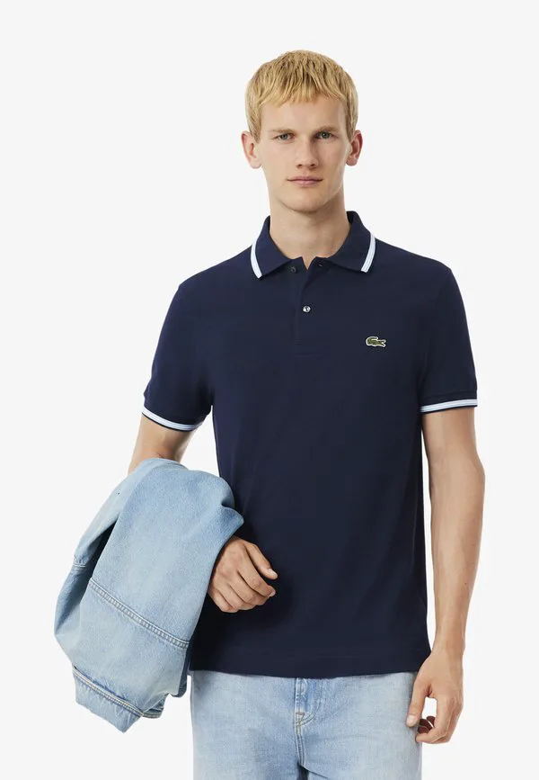 Рубашка-Поло с короткими рукавами Lacoste, Bleu Nuit