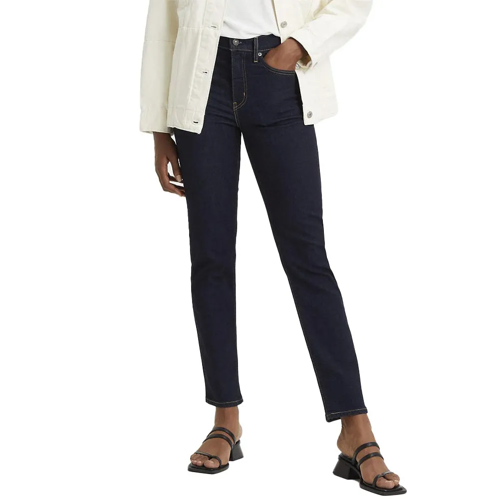 

Джинсы Levi's 724 High Rise Straight, синий