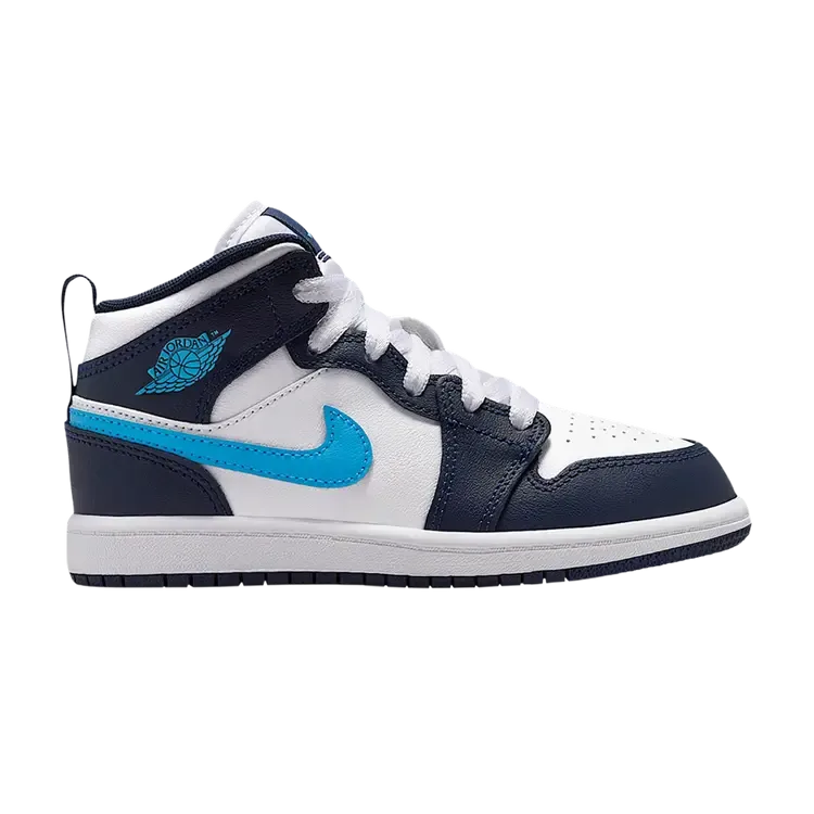 Air Jordan 1 Mid PS 'Obsidian', белый