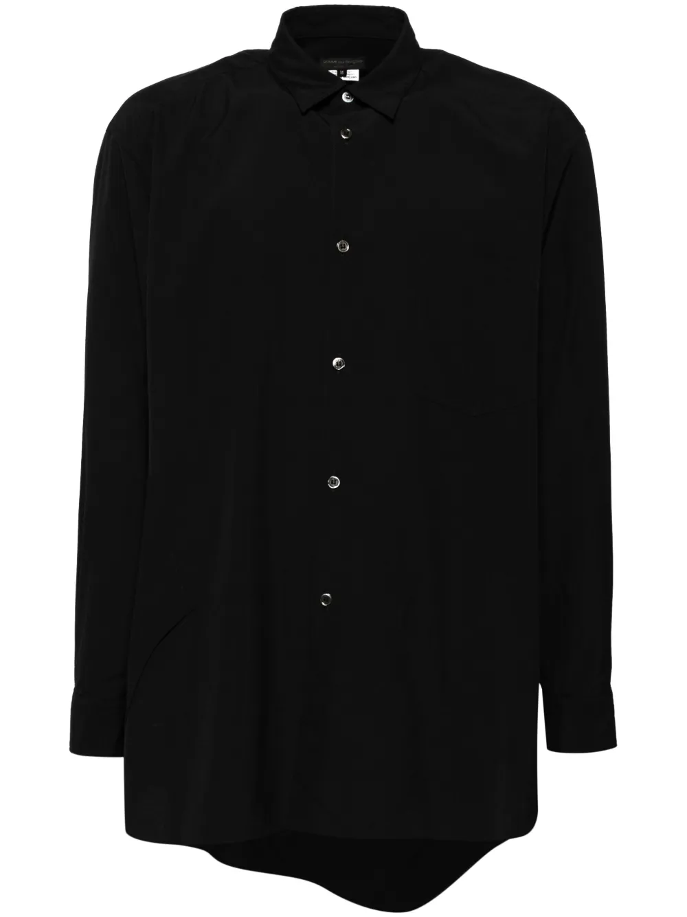 

Рубашка с нашивками Comme des Garçons Homme Plus, черный
